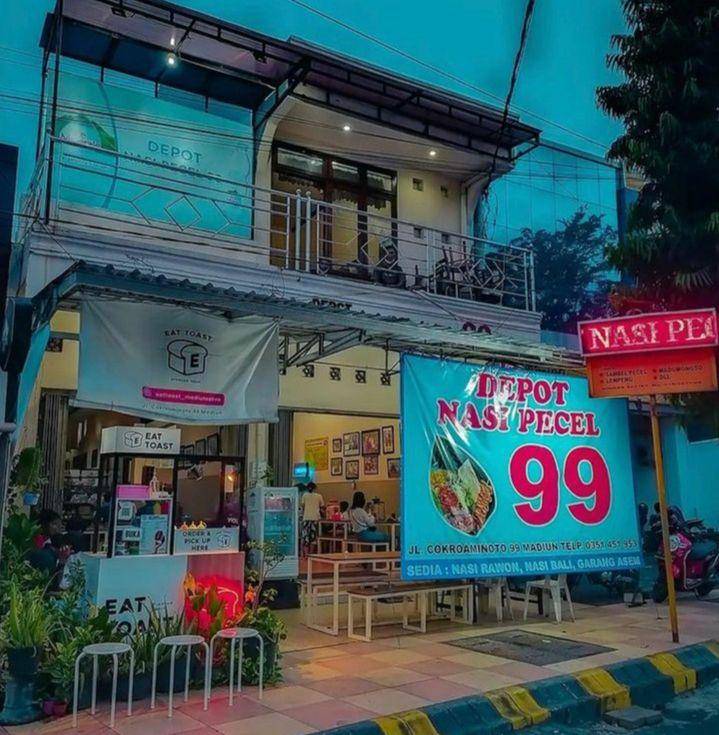 Depot Nasi Pecel Madiun 99 (Instagram/pecel99madiun)