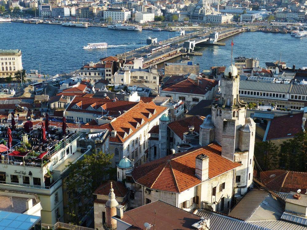 Penampakan kota Istanbul jika dilihat dari Galata tower (pixabay.com/Falco)