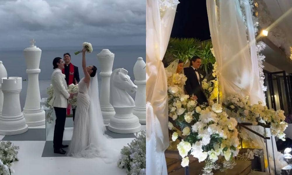 9 Dekorasi Pernikahan Patricia Gouw di Bali, Serba Putih!