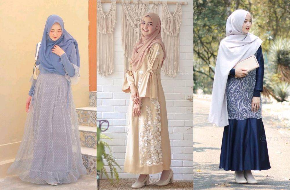 OOTd kondangan Yasmin Nadiyah (instagram.com/yasmindyh)