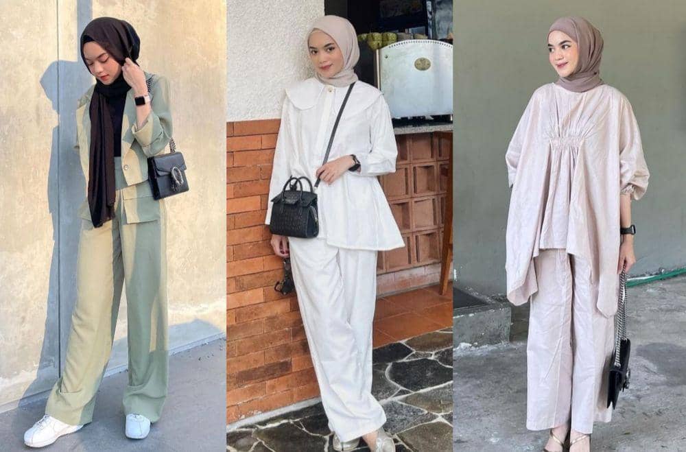 9 Inspirasi One Set Daily Outfit ala Alanna Umi, Gak Ribet!