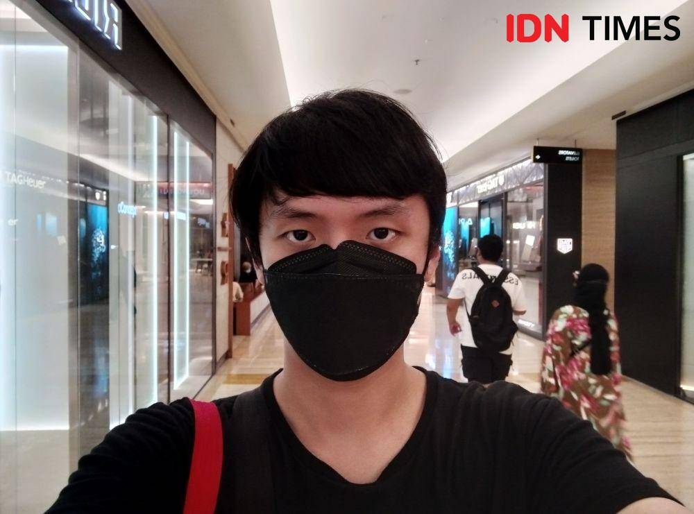 hasil tangkapan kamera depan Poco X5 5G (IDN Times/Alfonsus Adi Putra)