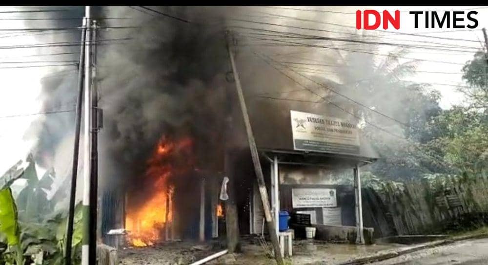 Sebuah rumah tahfidz yang berada di Jalan Inpres 1 RT 22 Kelurahan Muara Rapak Kecamatan Balikpapan Utara Kota Balikpapan, Selasa (7/2/2023). (IDN Times/Hilmansyah)