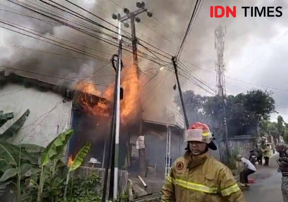 Sebuah Rumah Tahfiz di Balikpapan Hangus Terbakar