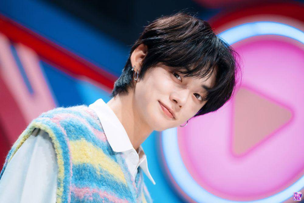 Yeonjun TXT di program musik Inkigayo (dok. SBS/Inkigayo)