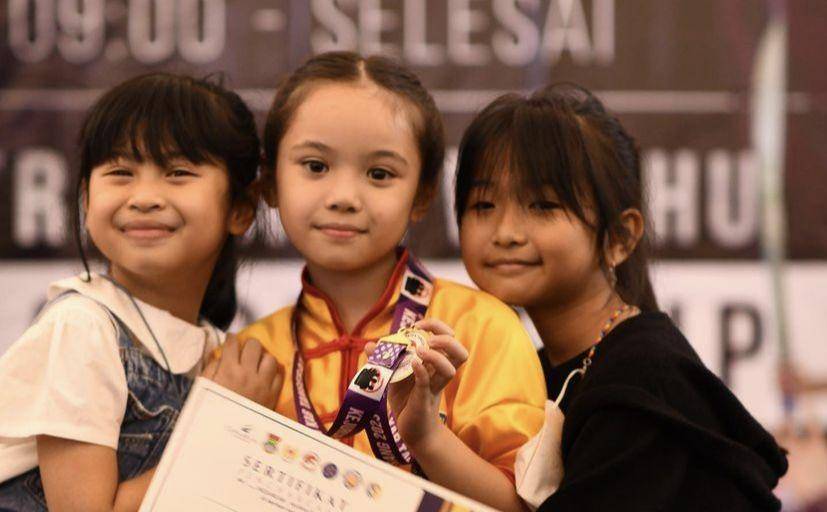 momen Gempita juara 1 wushu (instagram.com/gisel_la)