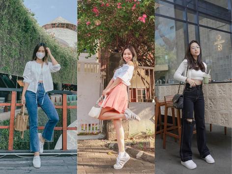 11 Ide Padu Padan Atasan Putih ala Molita Lin, Stunning Abis!