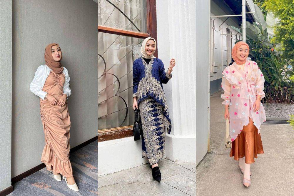 inspirasi outfit dress hingga organza ala Thafanya Sabila (instagram.com/thafanyads)