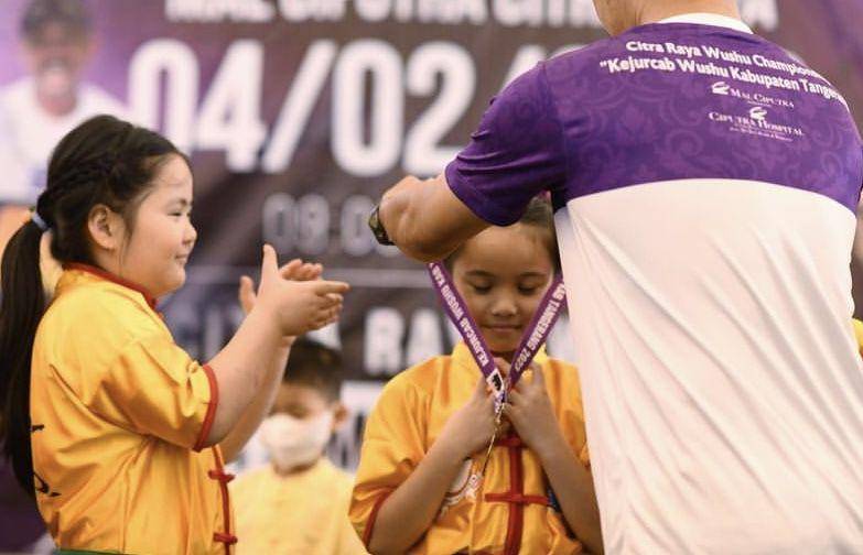 momen Gempita juara 1 wushu (instagram.com/gisel_la)
