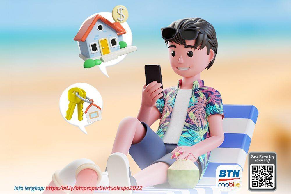 Ilustrasi aplikasi BTN Mobile