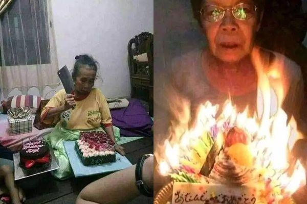 10 Momen Emak-emak Rayain Ulang Tahun, Antimainstream Bikin Ngakak!