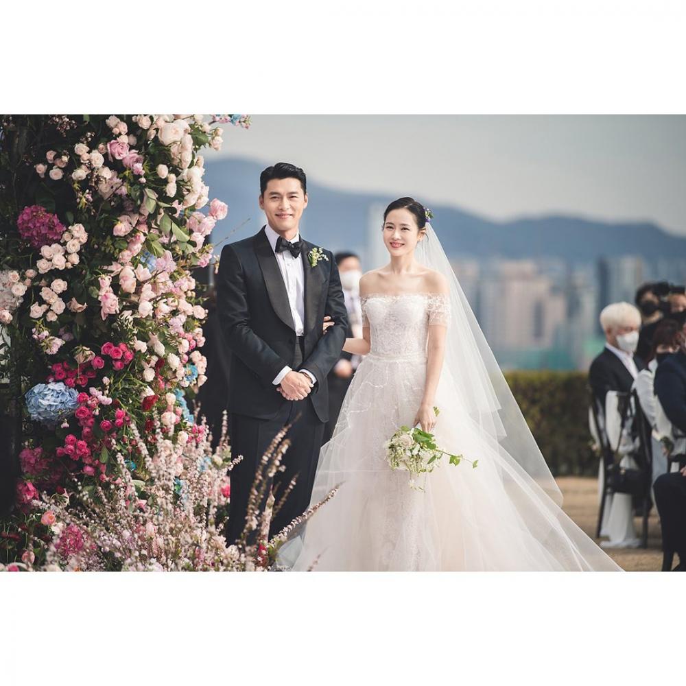 potret pernikahan Hyun Bin dan Son Ye Jin (instagram.com/vast.ent/)