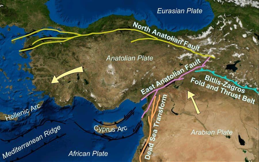 Mengenal Patahan Anatolia Timur, Pemicu Gempa Turki