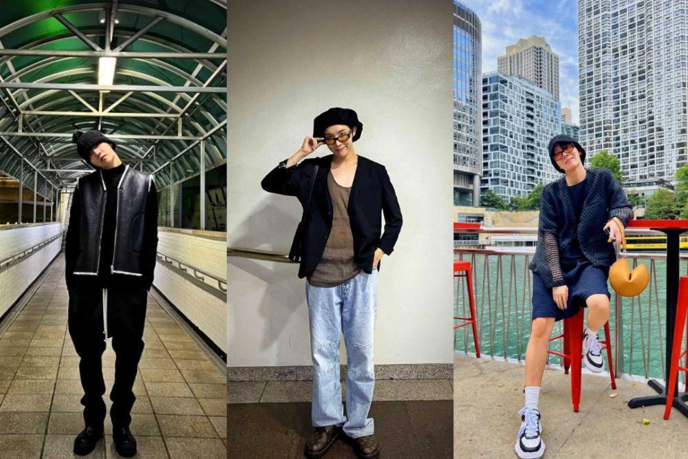 9 Inspirasi OOTD dengan Beragam Topi ala J-Hope BTS, Ikonik!
