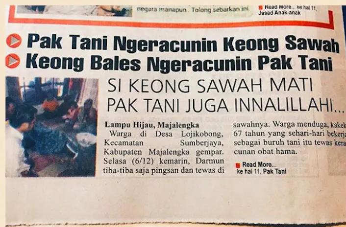 9 Judul Berita Lucu yang ada di Koran, Lebih Kocak daripada Isinya?