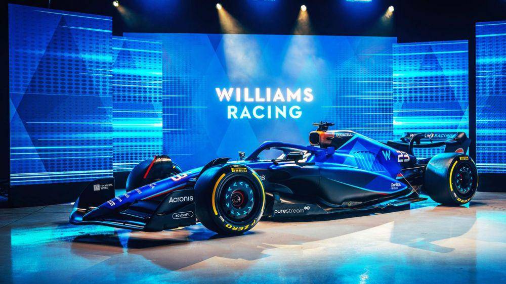 tampilan mobil FW45 milik Williams (formula1.com)