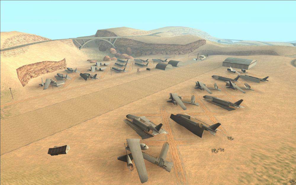 Verdant Meadows Airfield (dok. Rockstar Games/GTA: San Andreas)