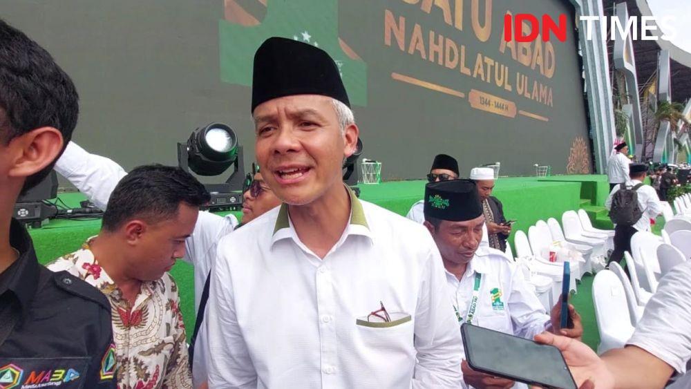Hadiri Puncak 1 Abad, Ganjar: NU Mewarnai Indonesia!