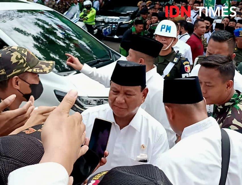 Prabowo Hadiri Puncak 1 Abad NU, Ada Teriakan Presiden