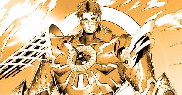 Nikola Tesla dengan Volundr Super Automaton Beta ( Dok. Comic Zenon / Record of Ragnarok )