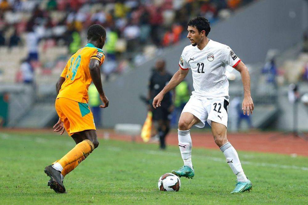 Omar Marmoush saat berseragam Timnas Mesir. (instagram.com/omarmarmoush7)