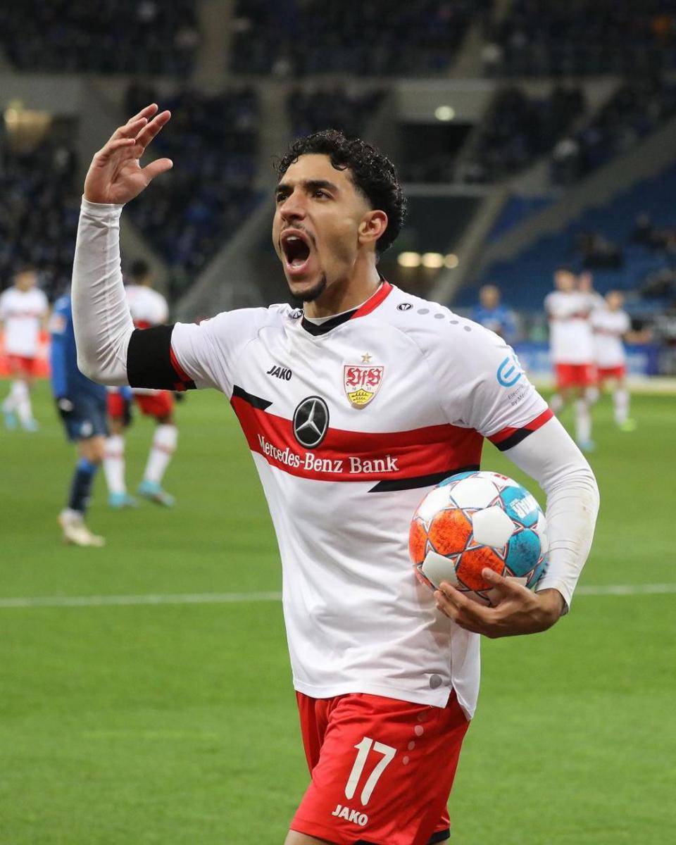 Omar Marmoush saat berseragam VfB Stuttgart. (instagram.com/omarmarmoush7)