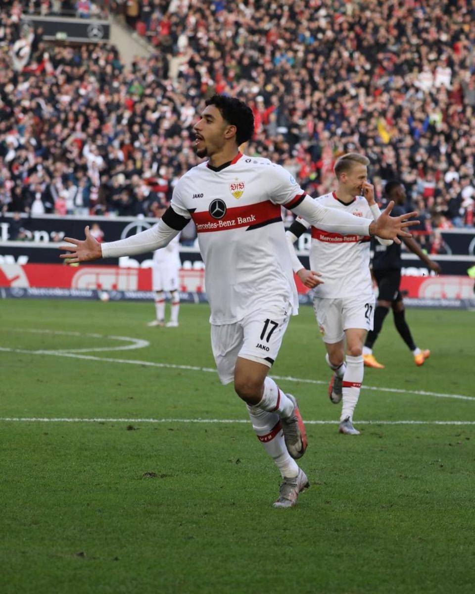 Omar Marmoush saat berseragam VfB Stuttgart. (instagram.com/omarmarmoush7)