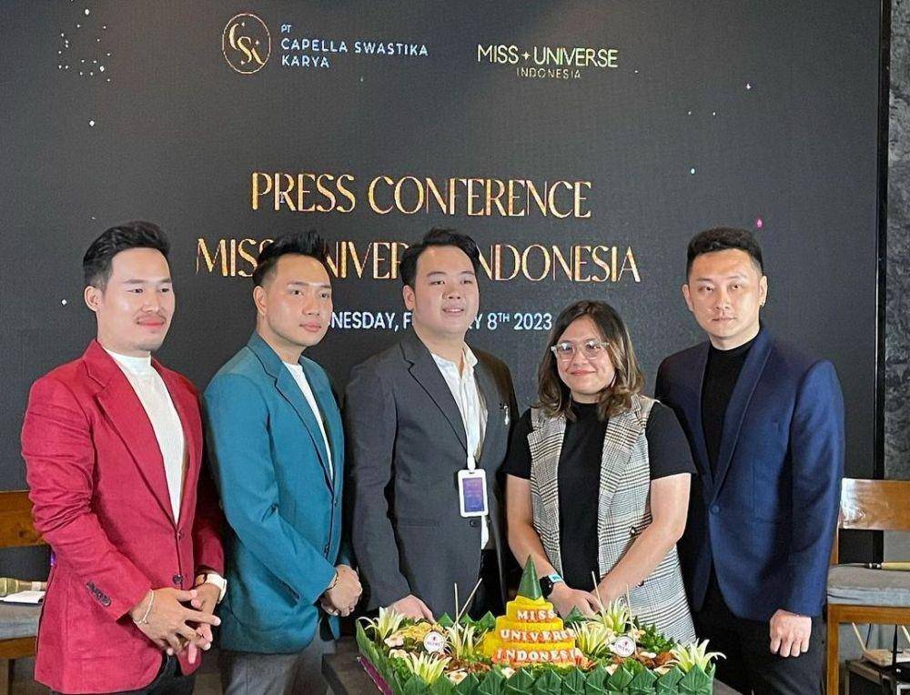 Konferensi pers Miss Universe Indonesia terbaru (Instagram.com/lambepageantz)