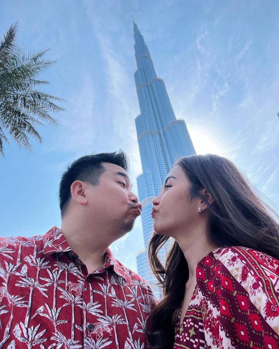 potret Nex Carlos dan sang istri (instagram.com/vienesca)