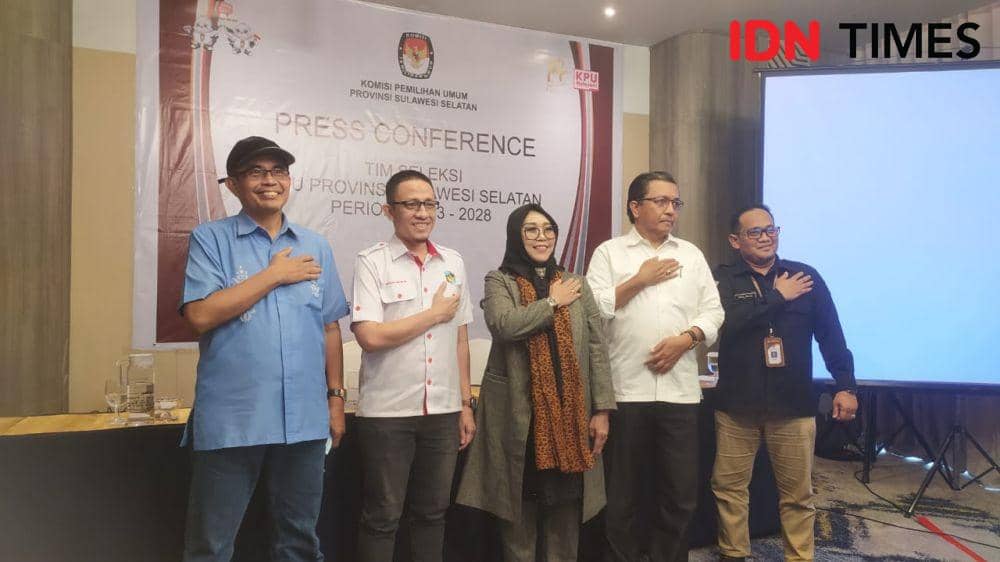 Tim seleksi (timsel) komisioner KPU Sulawesi Selatan (Sulsel). IDN Times/Ashrawi Muin