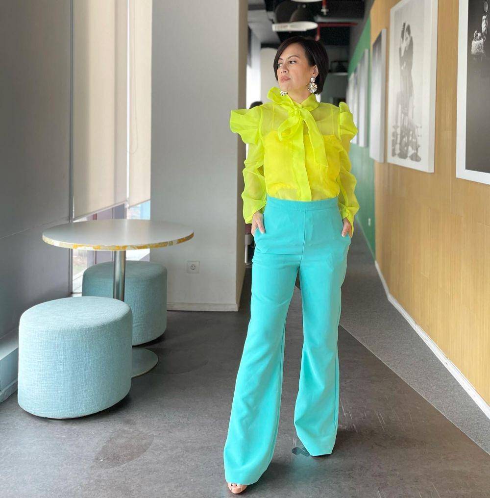 OOTD pakai long pants ala Cynthia Lamusu (instagram.com/cynthia_lamusu)