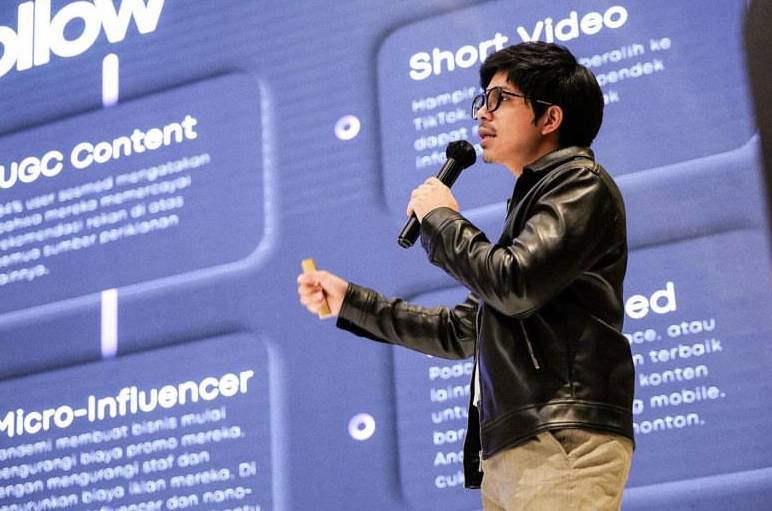 potret Atta Halilintar isi private class di Makassar (instagram.com/attahalilintar)