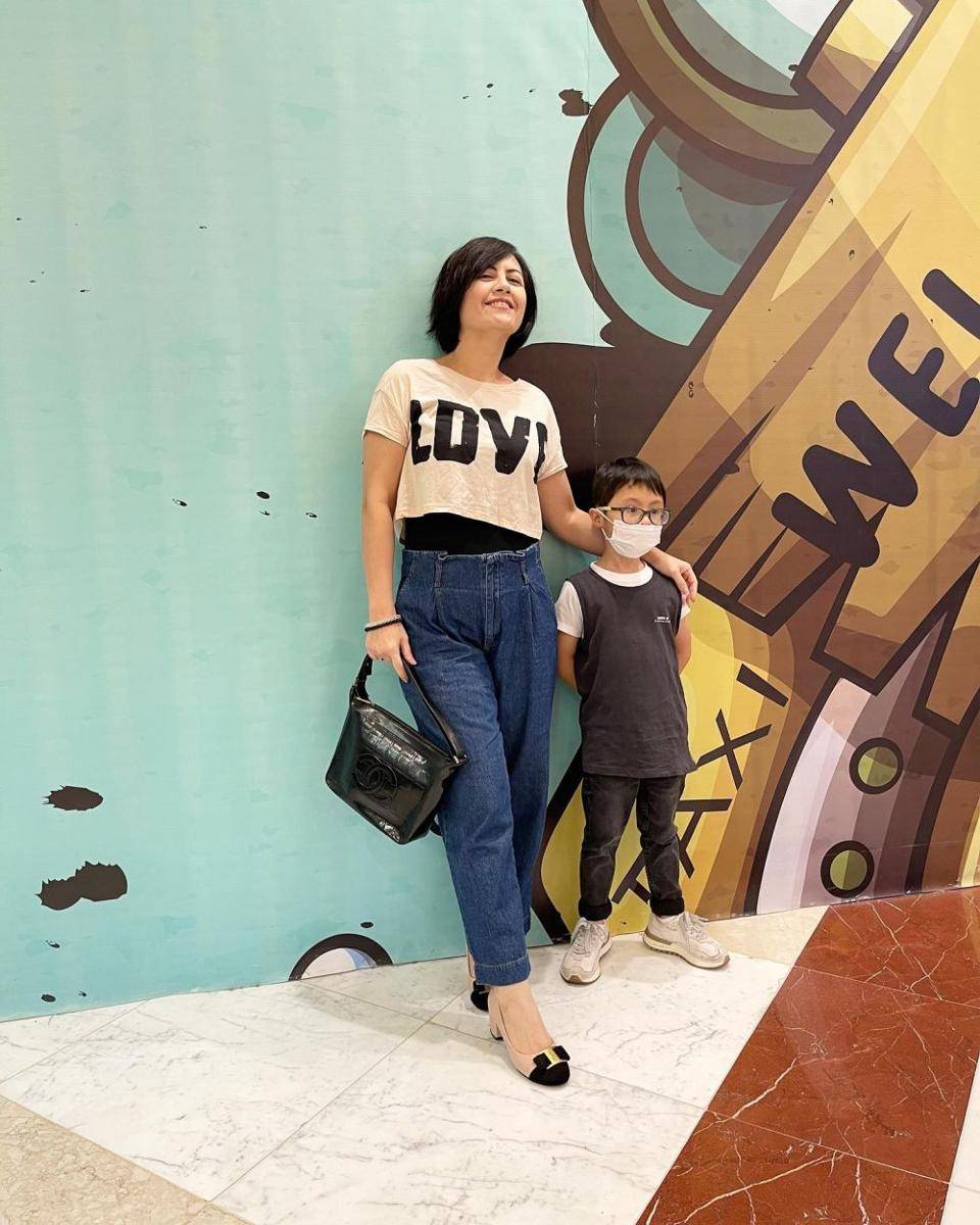 OOTD pakai long pants ala Cynthia Lamusu (instagram.com/cynthia_lamusu)
