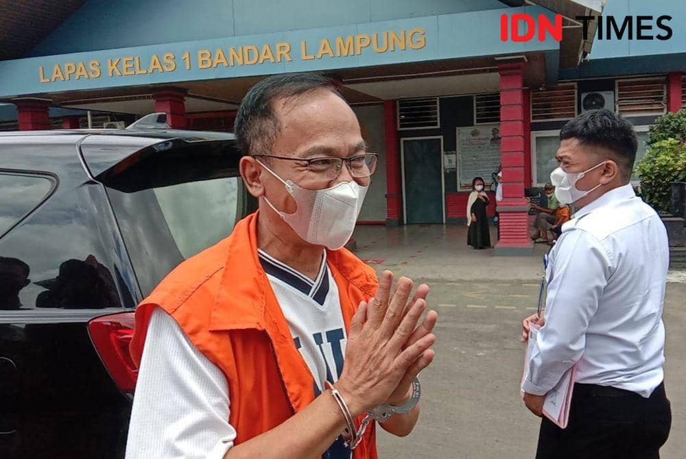 KPK Eksekusi Andi Desfiandi Penyuap Rektor Unila ke Lapas Rajabasa