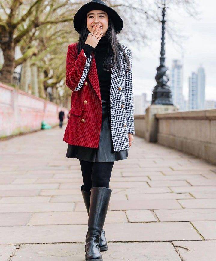 mix and match outfit ala Febby (instagram.com/febbyrastanty)