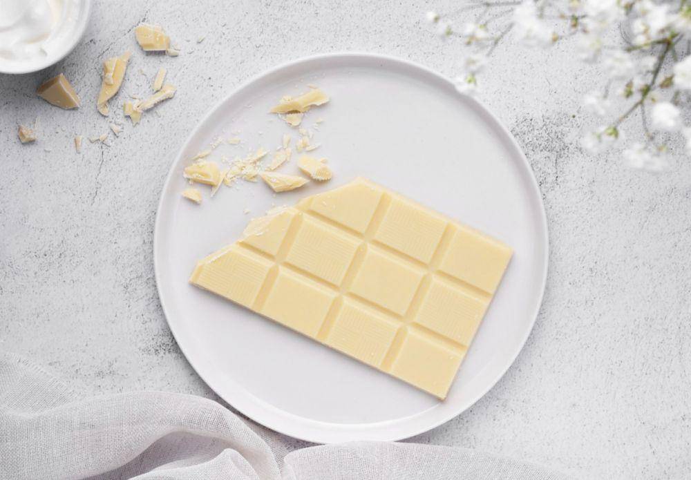 ilustrasi cokelat putih atau white chocolate (freepik.com/Freepik)