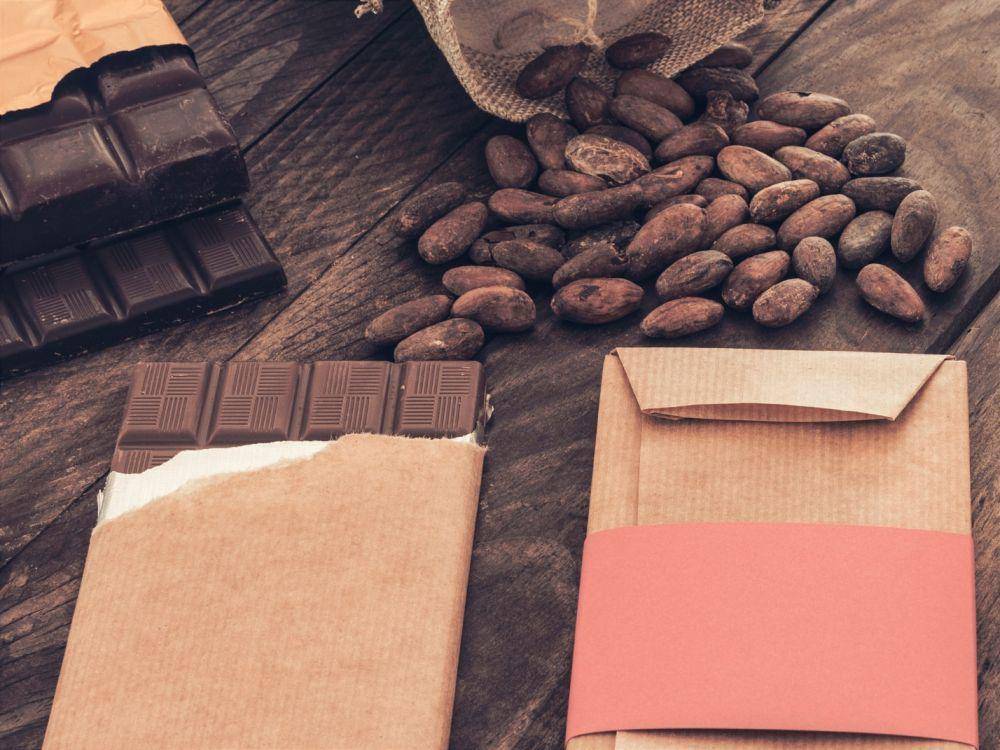 ilustrasi cokelat organik atau organic chocolate (freepik.com/Freepik)