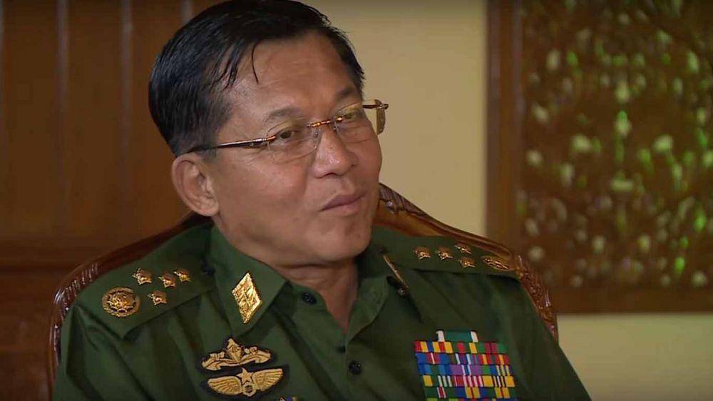 Min Aung Hlaing (youtube.com/ BBC News)