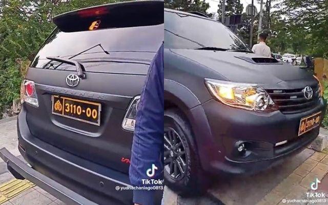 Mobil Fortuner Terobos Jalur Busway Viral, Ini Kata Polda Lampung
