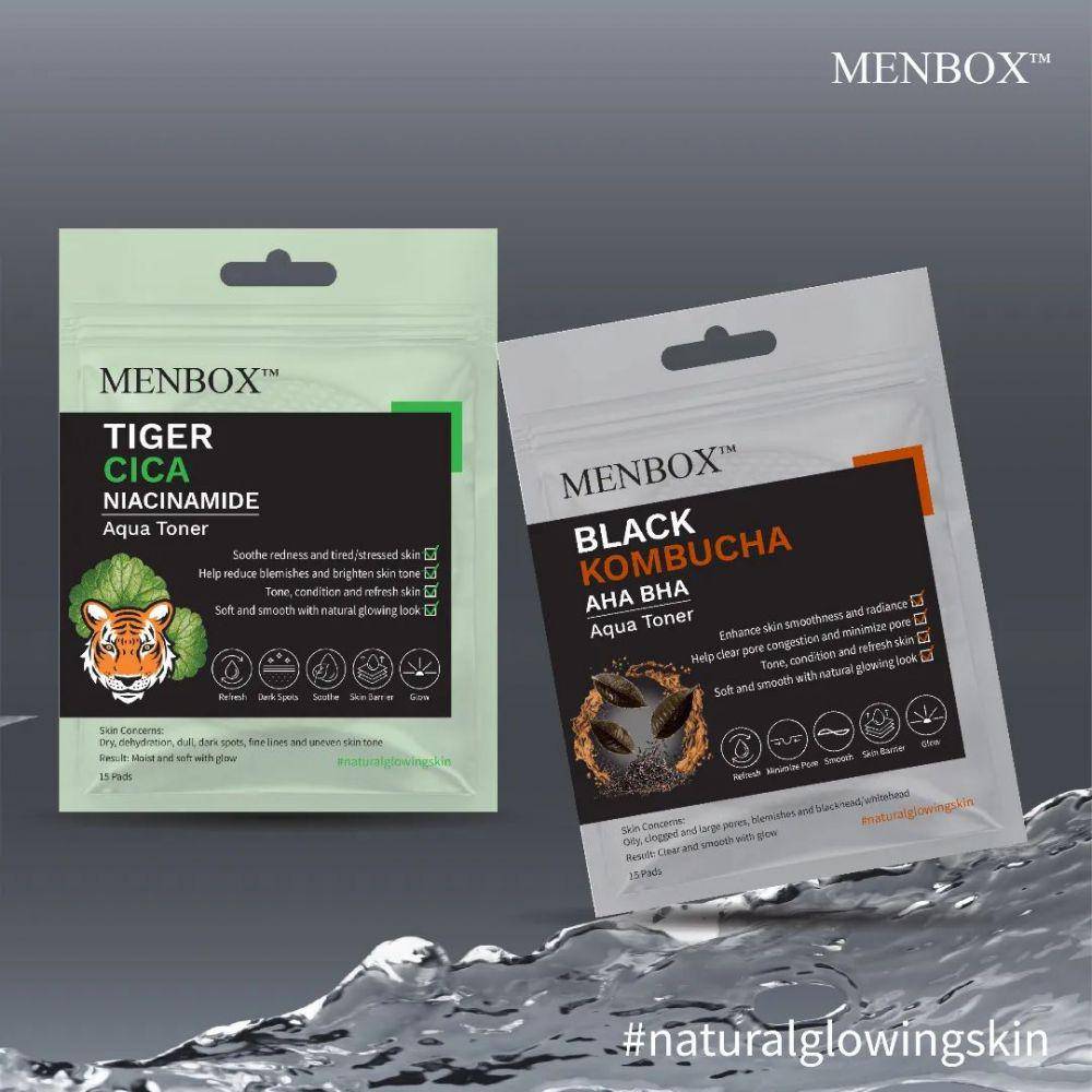 Menbox Black Kombucha AHA BHA Aqua Toner (instagram.com/menboxofficial)