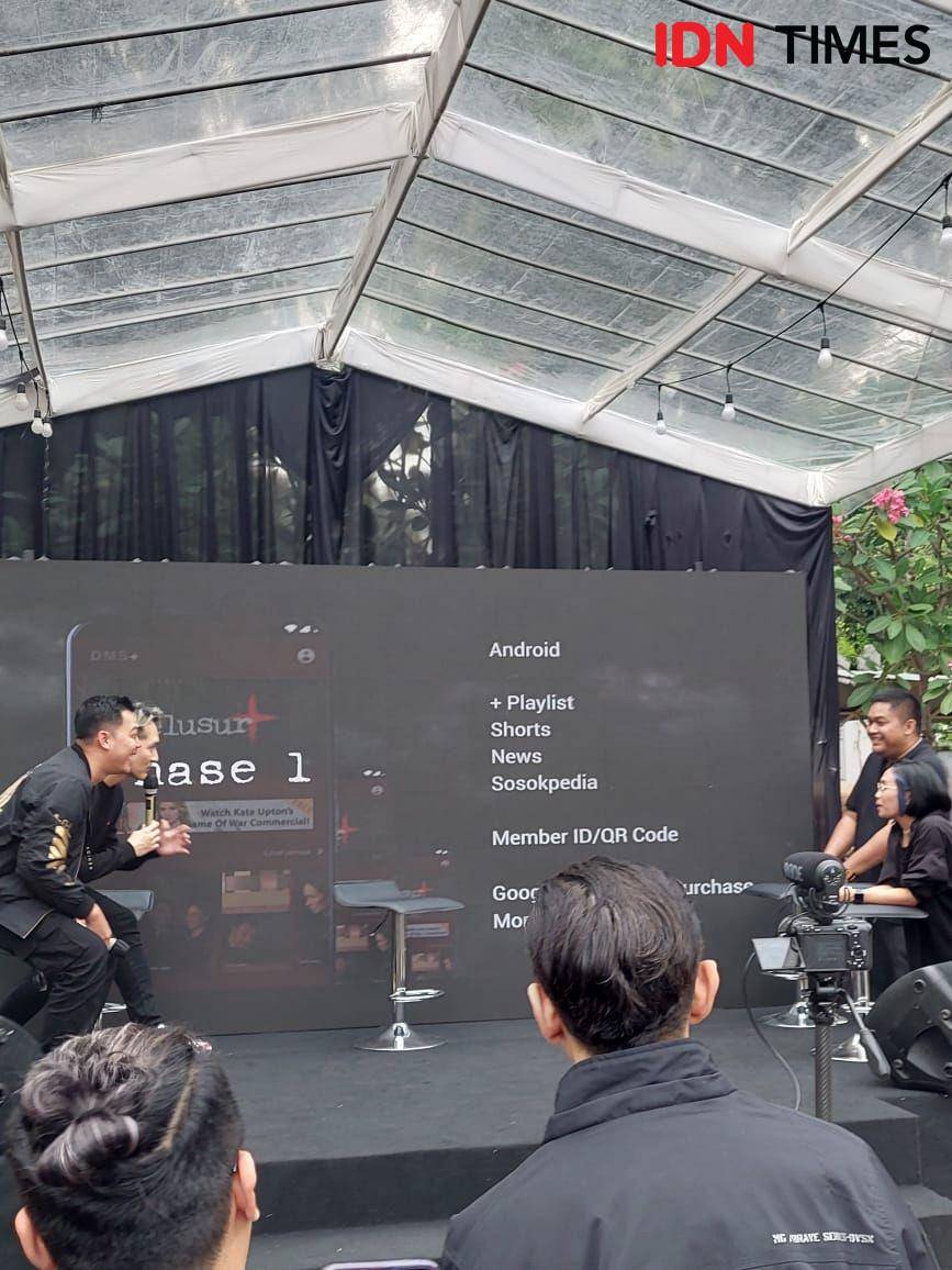 Tim Diary Mistery Sara luncurkan aplikasi DMS+, di Museum Taman Prasasti, pada Rabu (8/2/2023). (Dok. IDN Times/Erfah Nanda)