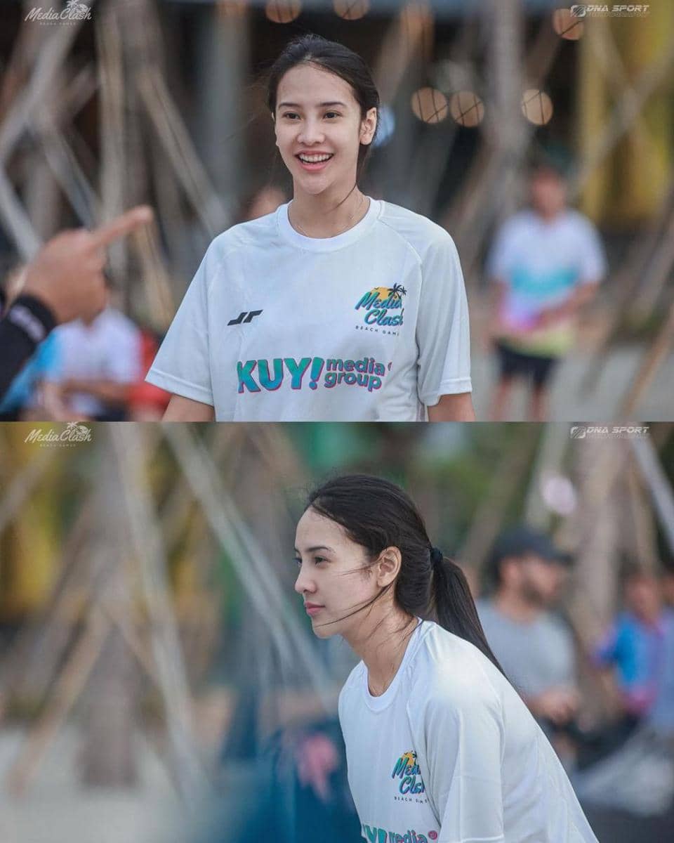 momen Anya Geraldine latihan bola voli (instagram.com/anyageraldine)