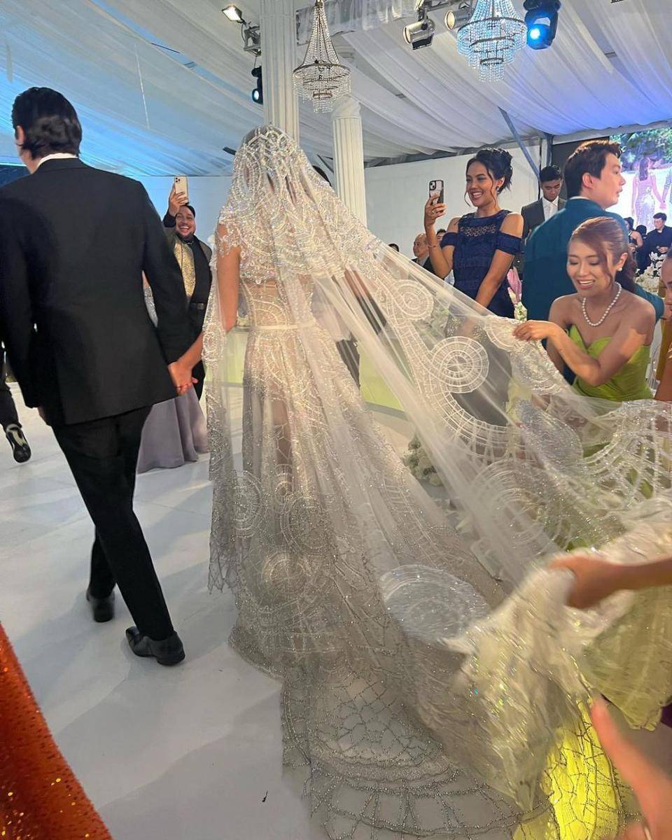 momen Indah Kalalo di pernikahan Patricia Gouw (instagram.com/indahkalalo)