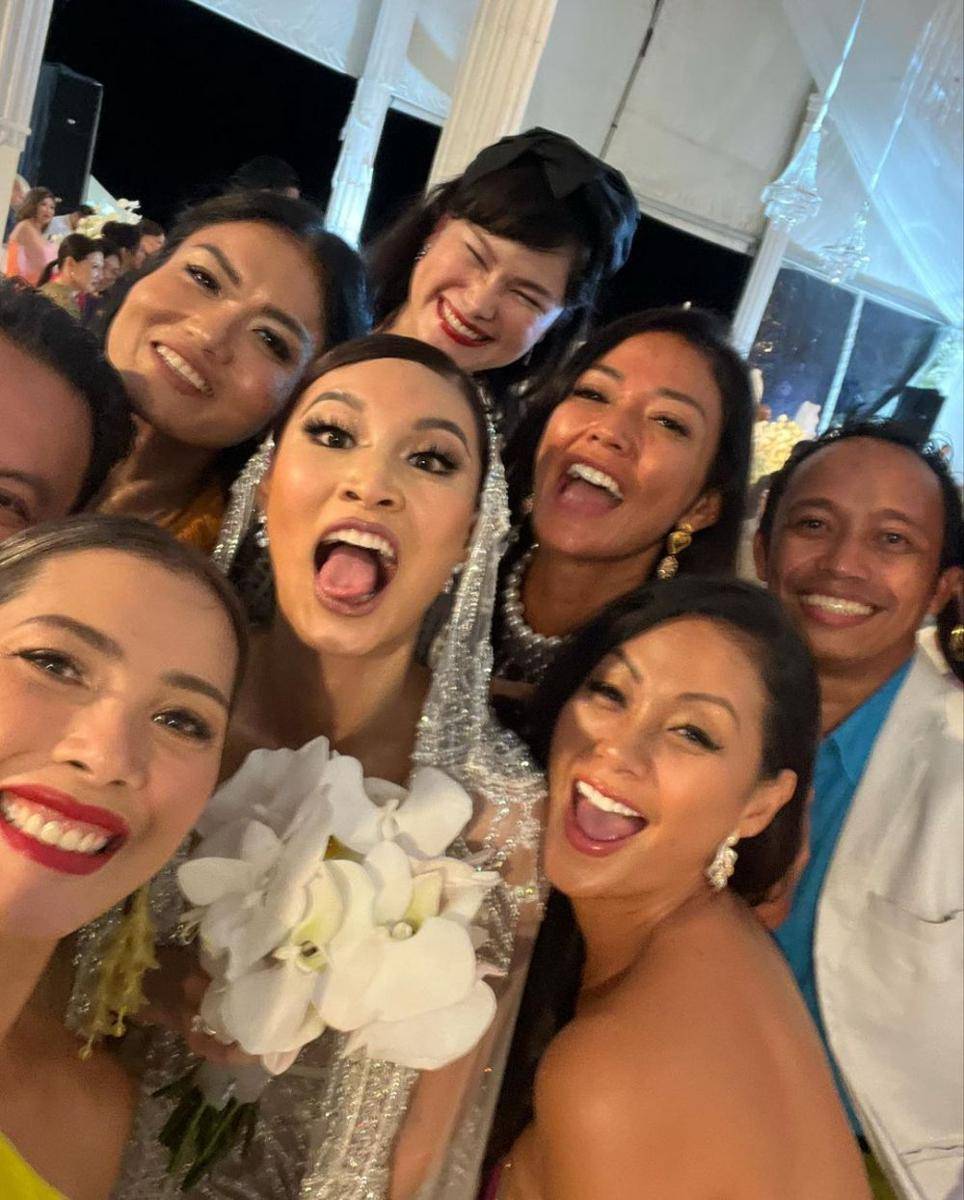 momen Indah Kalalo di pernikahan Patricia Gouw (instagram.com/indahkalalo)