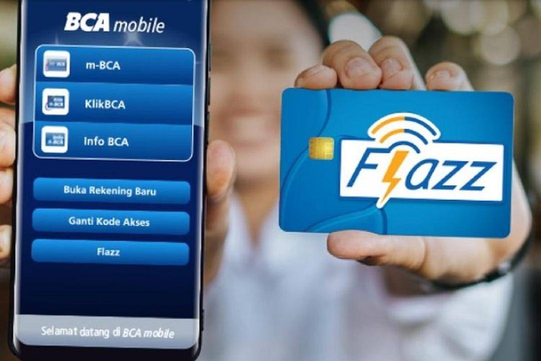 Ilustrasi Flazz BCA dan BCA Mobile app/Dok. BCA.co.id