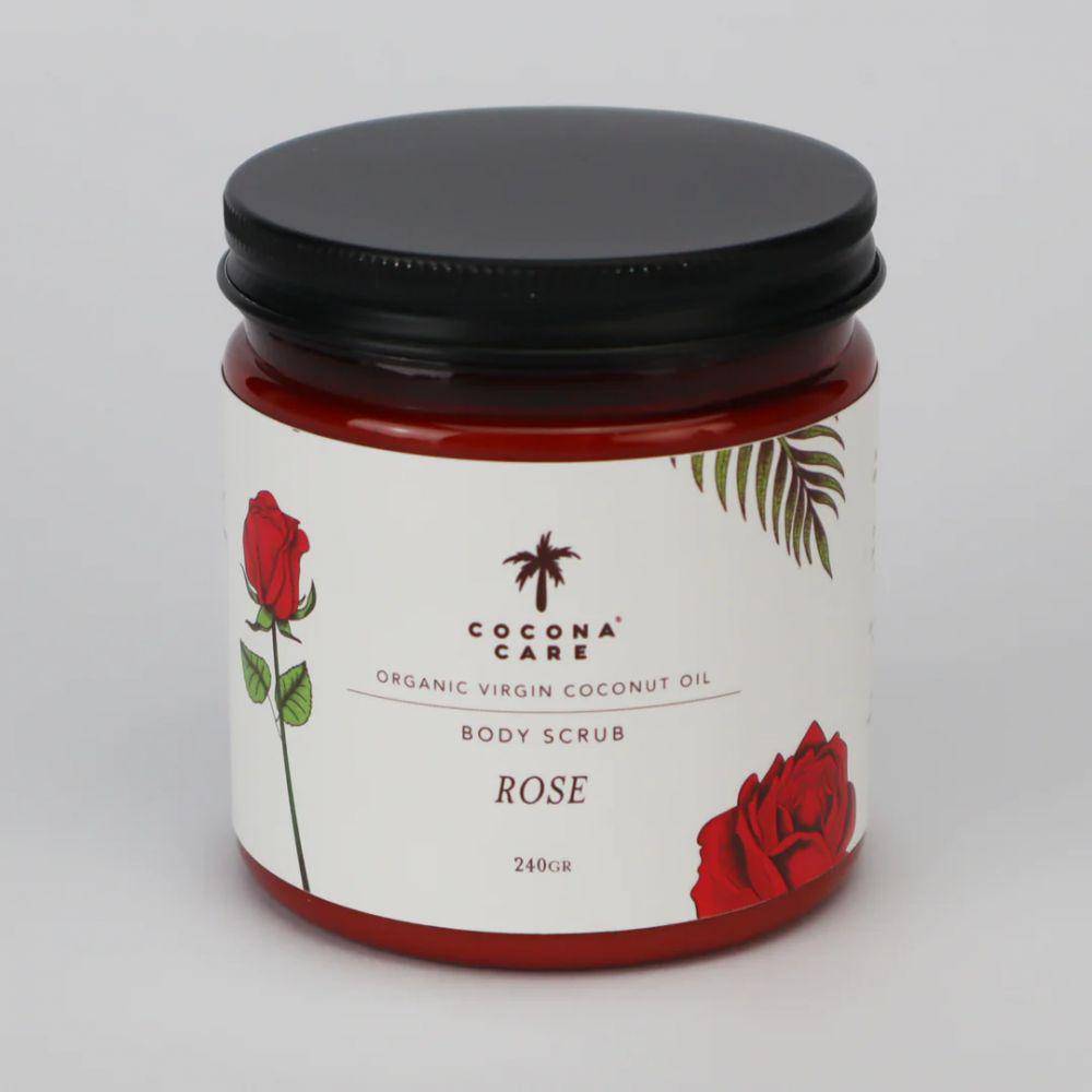 COCONA CARE Body Scrub Rose (dok. COCONA CARE)