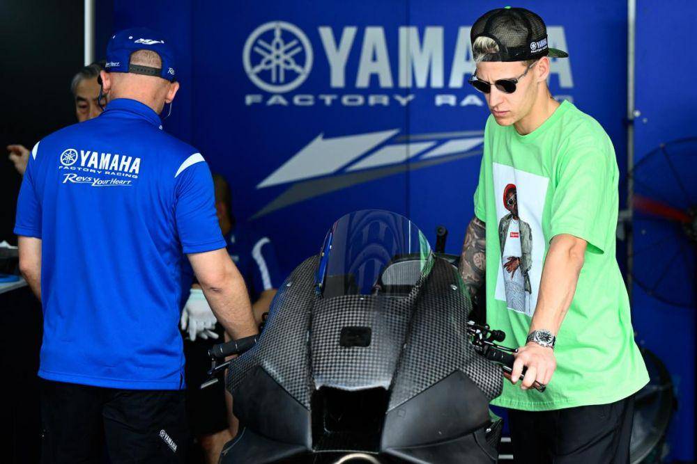 Fabio Quartararo hadir saat tes shakedown MotoGP 2023 di Sepang. (motogp.com)