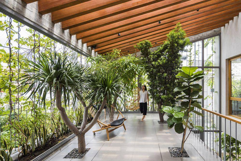 ilustrasi desain interior alami (dok. Hirouyki Oki via archdaily.com)