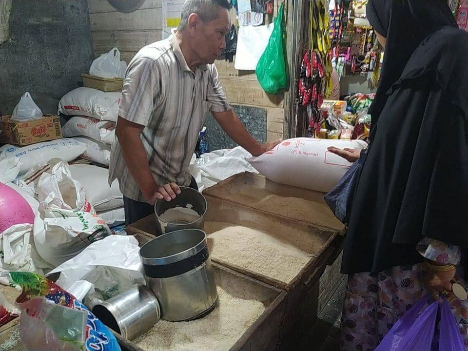 Stok Beras Lokal di Banjarmasin Menipis, Harga pun Melambung