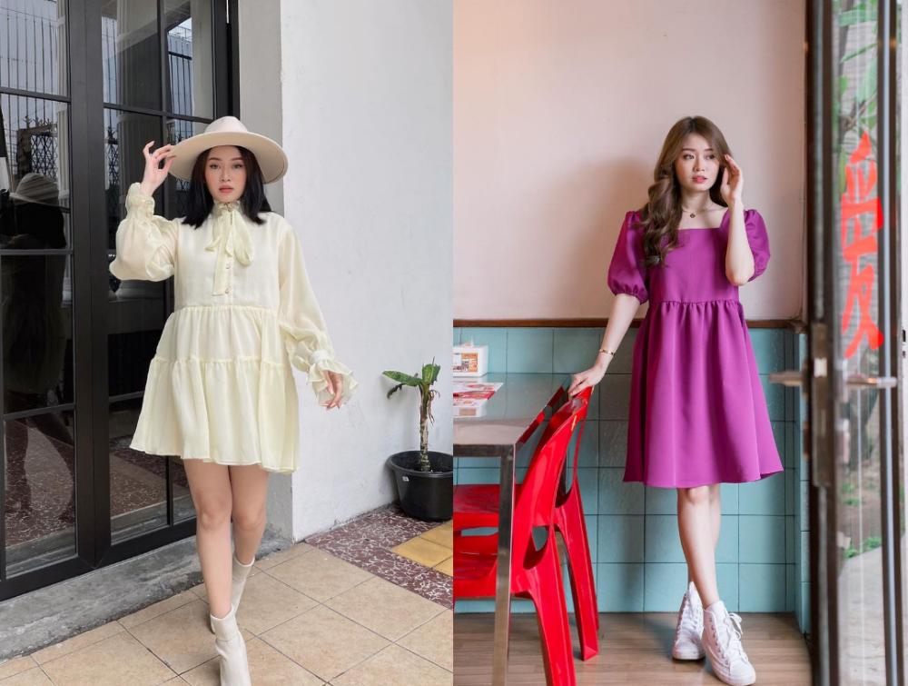 10 Inspirasi Padu Padan Dress ala Nikita Kusuma, Auto Kece!